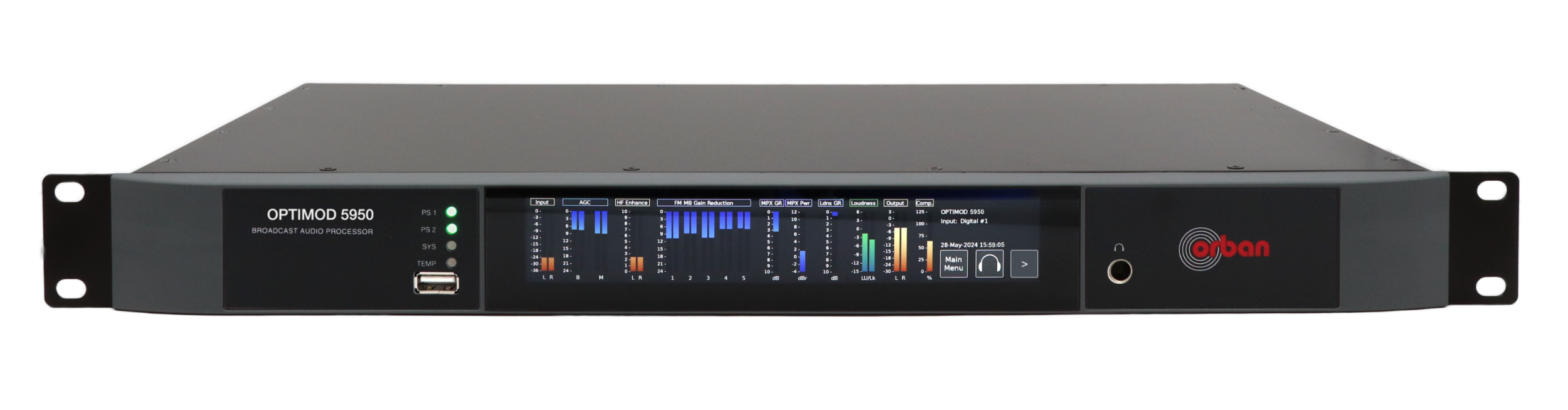ORBAN OPTOMOD 5950 Audio Prozessor