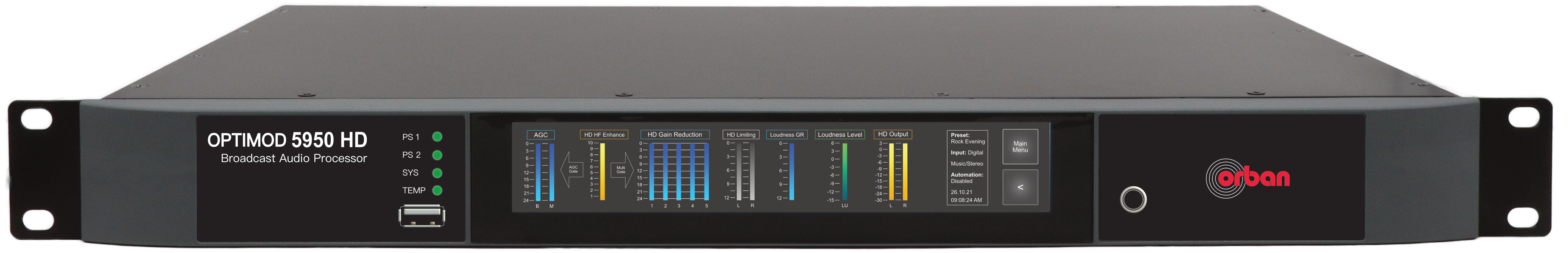 ORBAN OPTIMOD 5950 HD Audio Prozessor