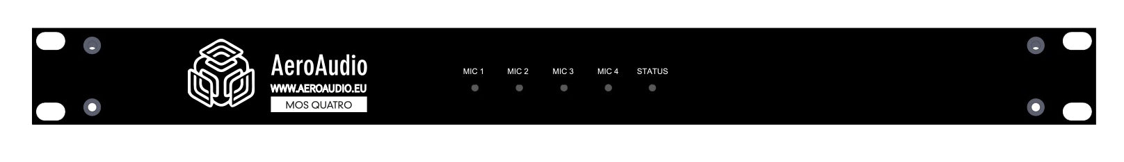 AeroAudio MOS Quatro, Microphone On-Air Switch, Front