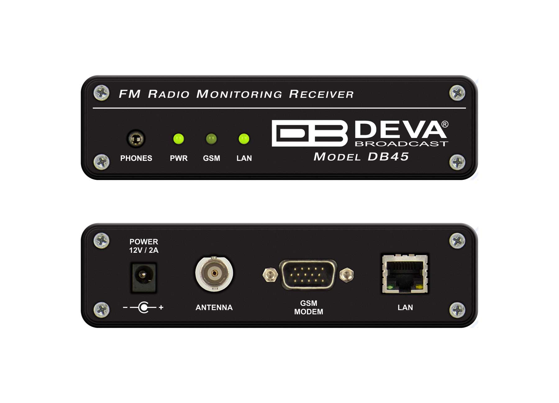 DEVA DB45 front and back Panel