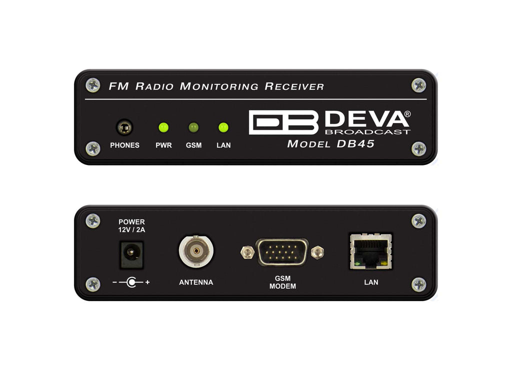 DEVA DB45 - FM Monitoring Reciever – fruechtl audio