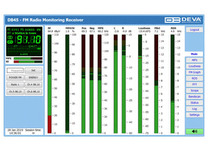 DEVA DB45 Web Interface