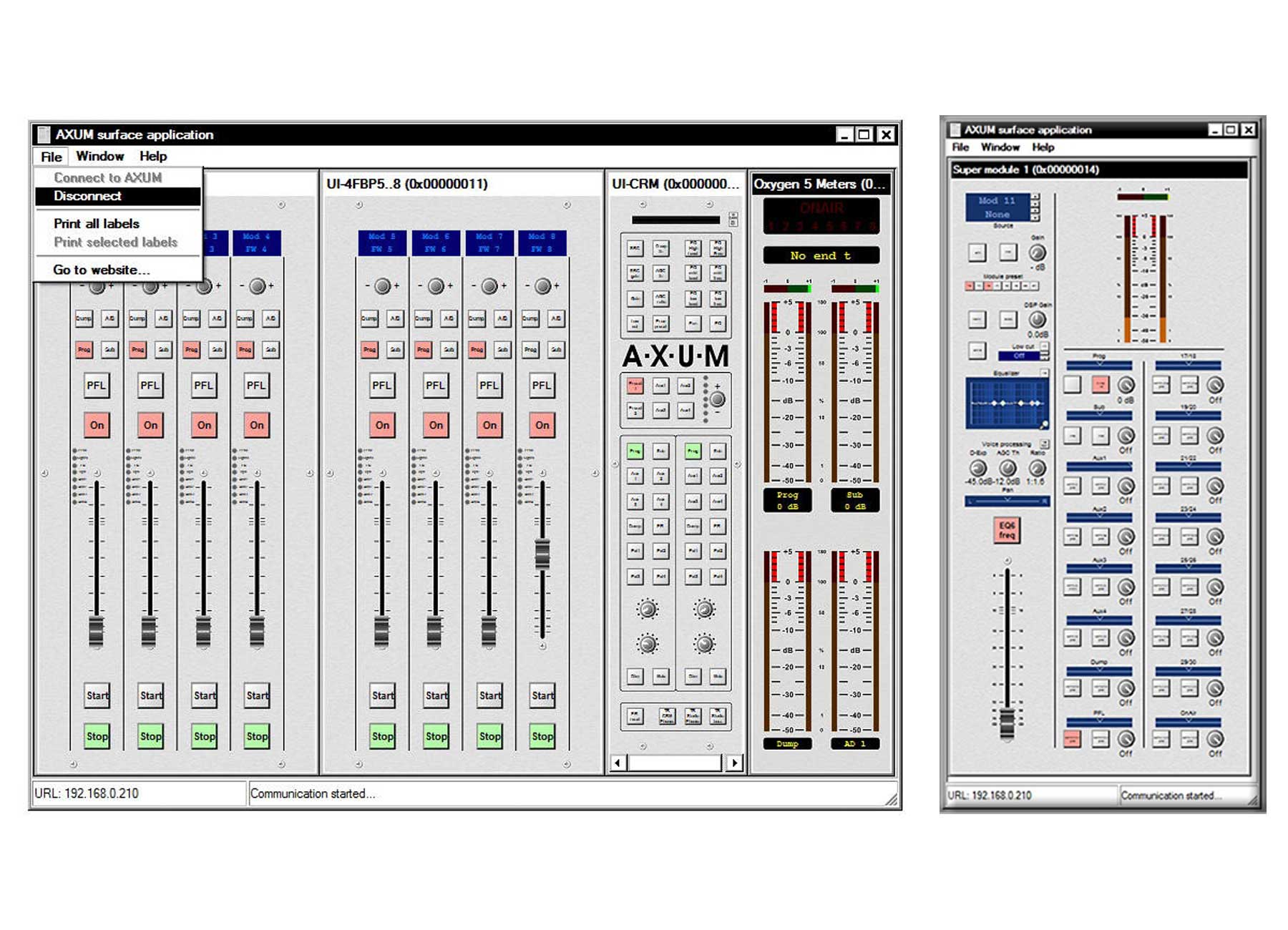 D&R AXUM Remote Control Surface 