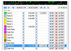 D&R AIRCAST Cue Editor