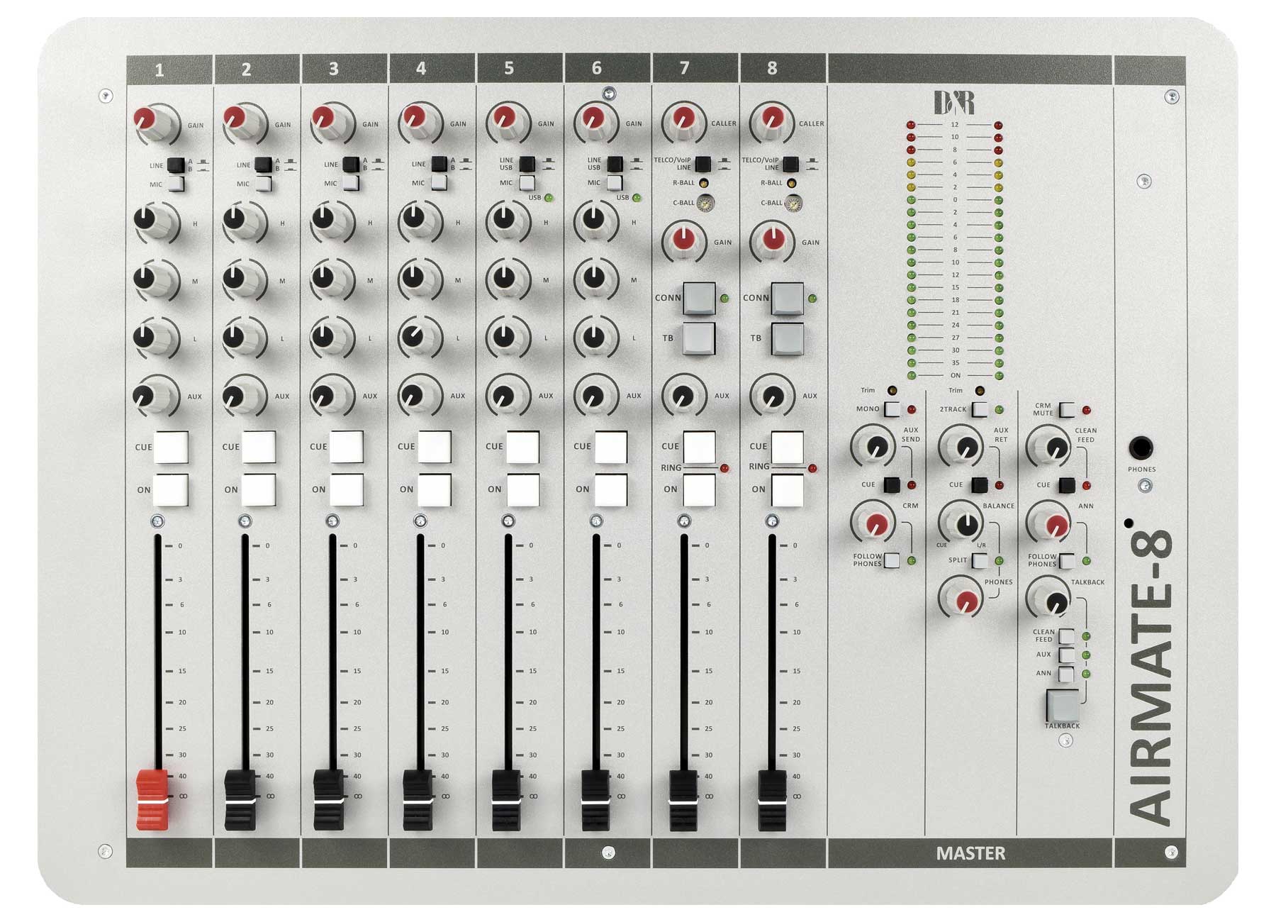 D&R Airmate-8 USB, Mischpult 2022